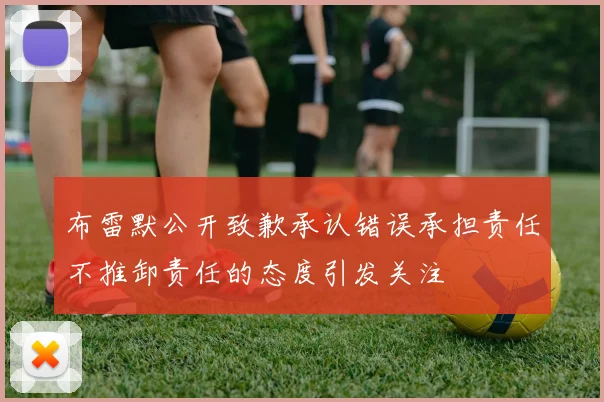 布雷默公开致歉承认错误承担责任不推卸责任的态度引发关注